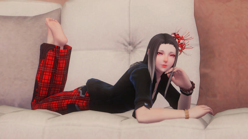 Relaxing after a night out